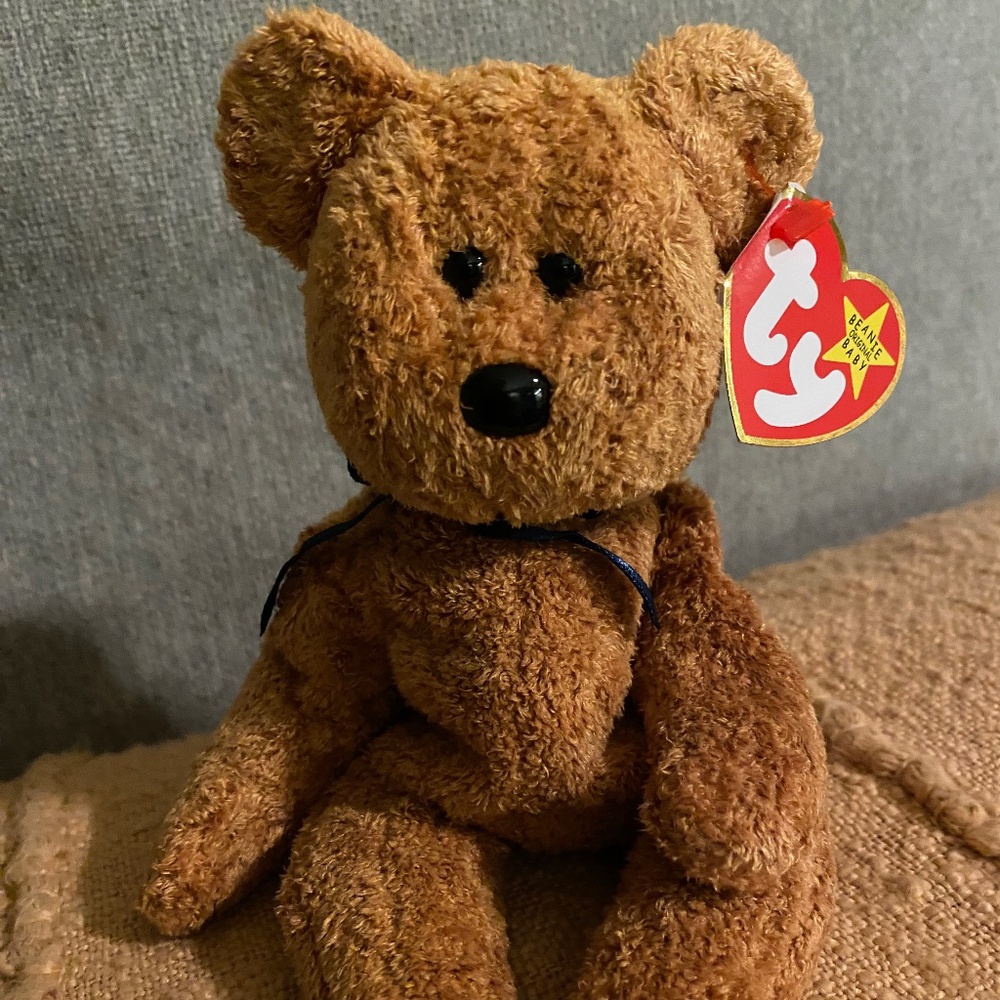 Ty Beanie Baby Fuzz 1998 RARE